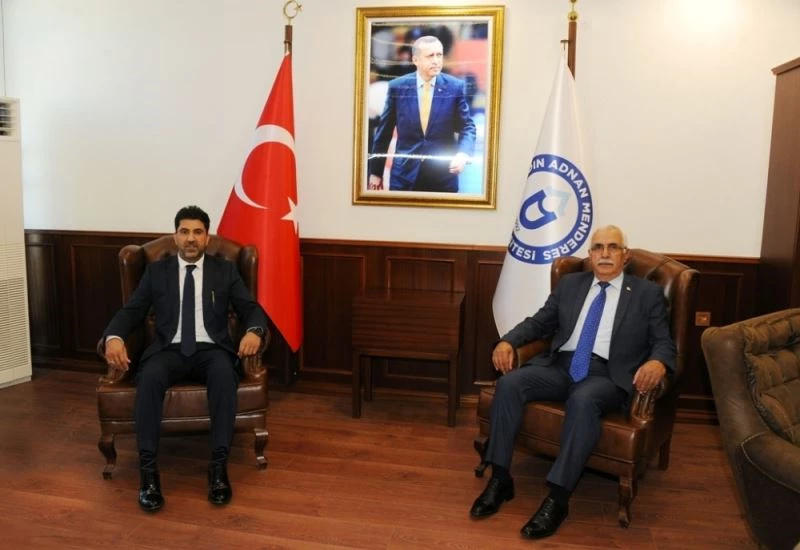 Müşavir Gürbüz, Rektör Aldemir’i ziyaret etti

