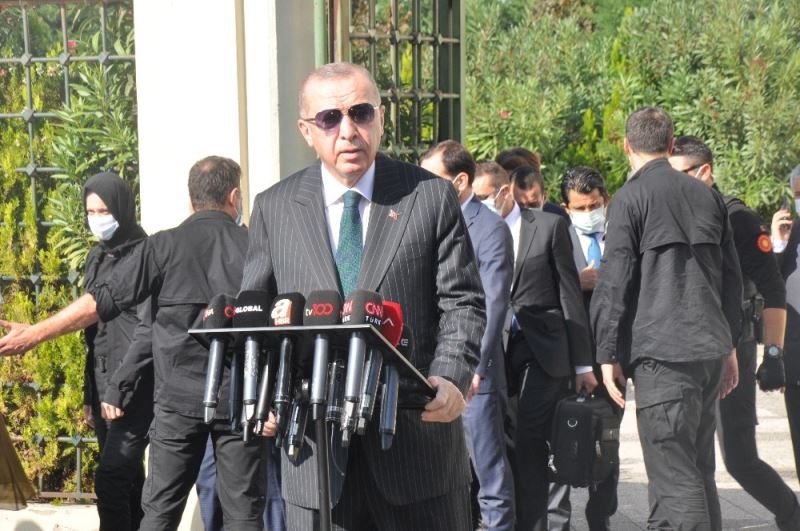 Cumhurbaşkanı Recep Tayyip Erdoğan; 