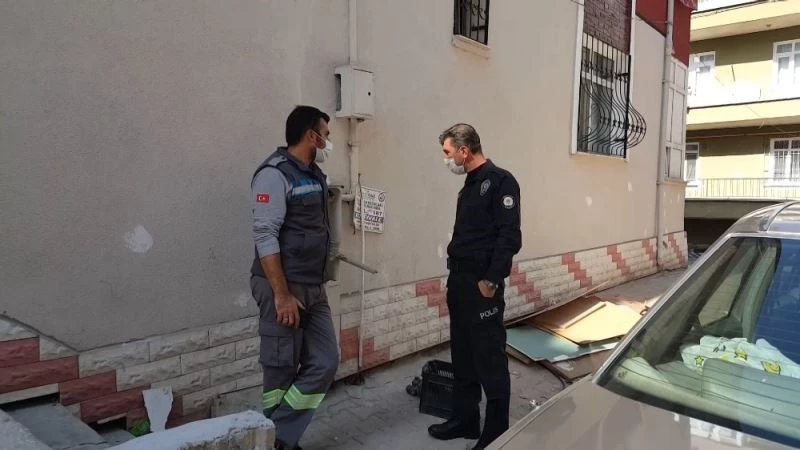 Apartman girişindeki doğalgaz vanası kırıldı: 1 zehirlenme
