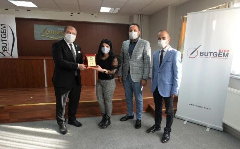 BUTGEM’den B Gazete’ye ödül
