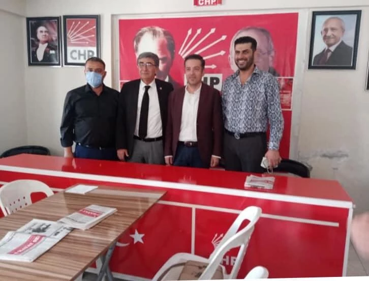 CHP HATAY İL BAŞKAN PARLAR’DAN KIRIKHAN İLÇE BAŞKANI SIRAÇ’A TEBRİK