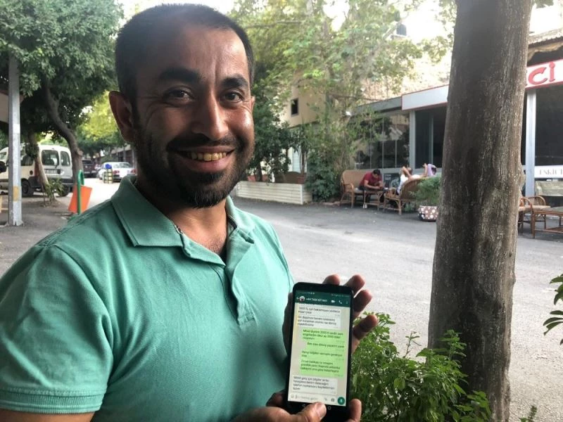 Dolandırıcılar öyle bir teklifle mesaj attı ki
