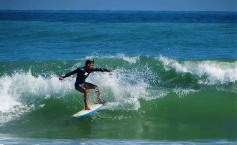 (Özel haber) Karadeniz’in hırçın dalgalarında olimpiyatlara hazırlanıyor
