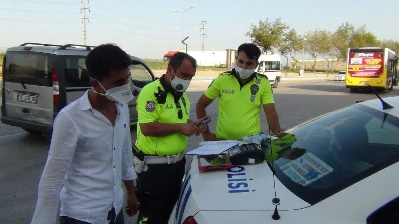 Maskesiz yakalanan gencin bahanesi cezadan kurtarmadı
