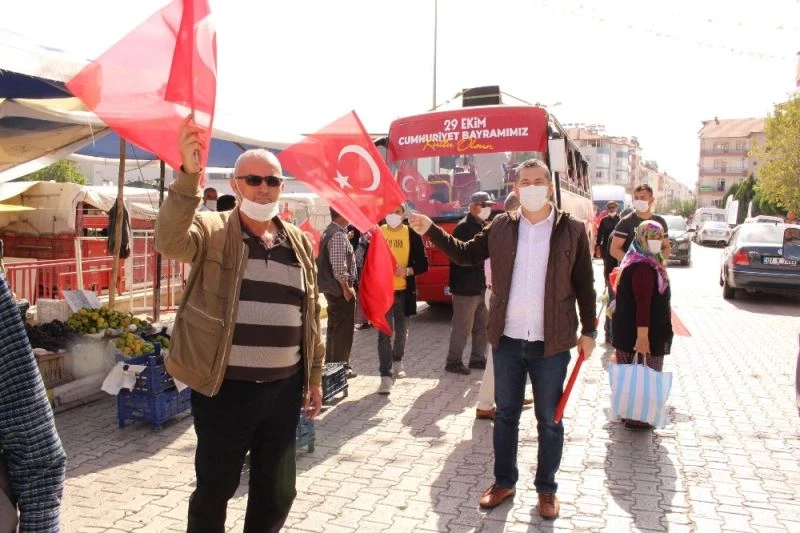 Canlı heykellerle Kurtuluş Savaşı

