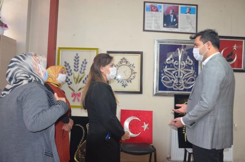 Kaymakam İlidi’den ADEM’e ziyaret
