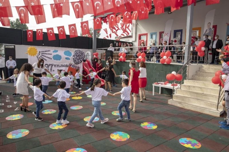 Kreşte cumhuriyet coşkusu
