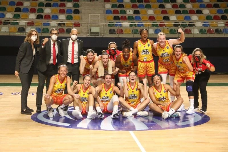 EuroLeague Kadınlar: Spar Girona: 76 - ACS Sepsi: 54
