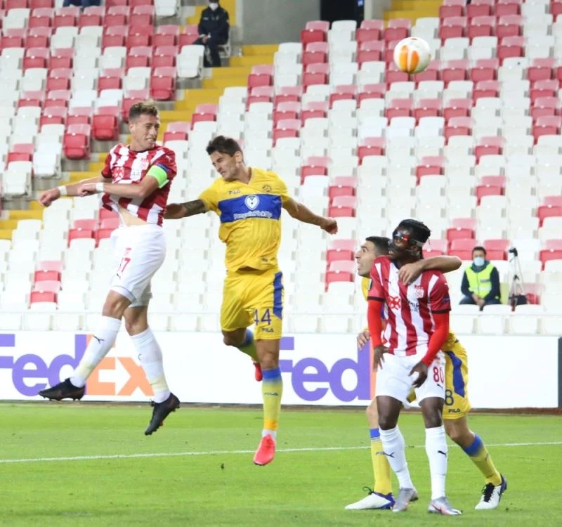 UEFA Avrupa Ligi: Sivasspor: 0 - Maccabi Tel Aviv: 0 (İlk yarı)
