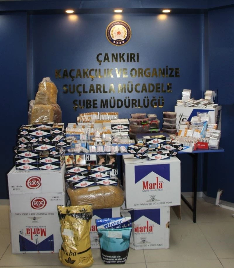 Çankırı’da kaçak tütüne geçit yok

