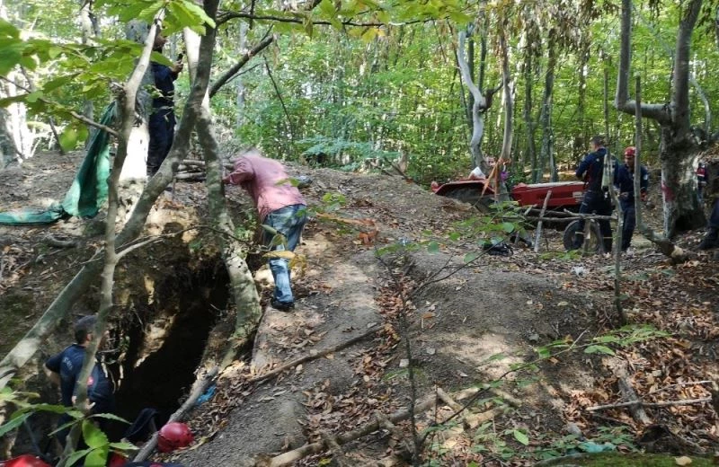 Definecilerin yaptığı 10 metrelik labirentli kuyu görenleri şaşırttı
