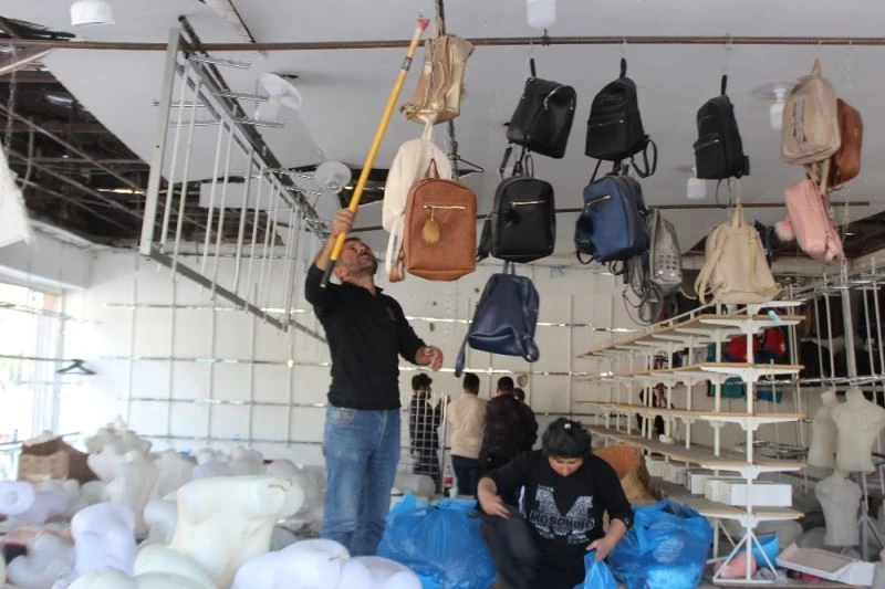 Berde’de esnaf yaralarını sarıyor
