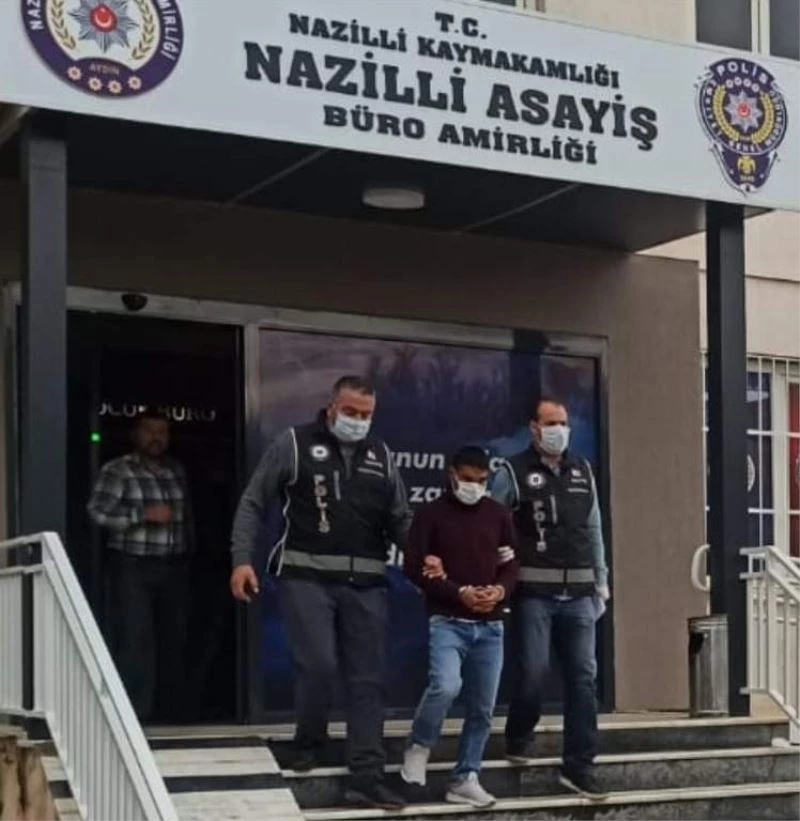 Azılı hırsızı Nazilli Polisi saklandığı evden alıp adalete teslim etti
