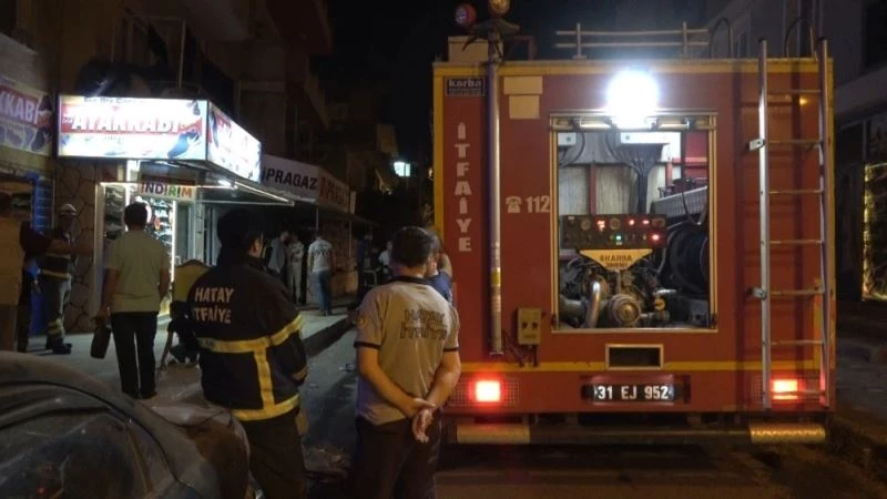 Tüp bayisi yangınında faciadan dönüldü
