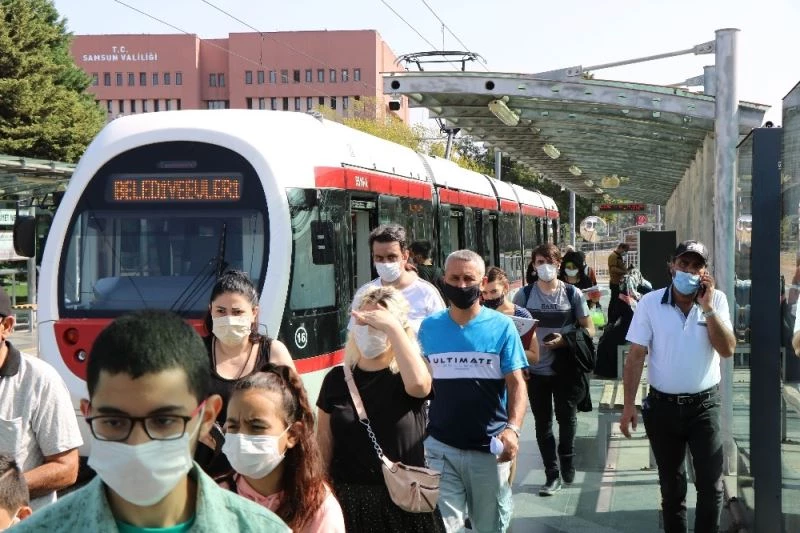 Samsun raylı sistemi ’troleybüs’ ile uzatılacak
