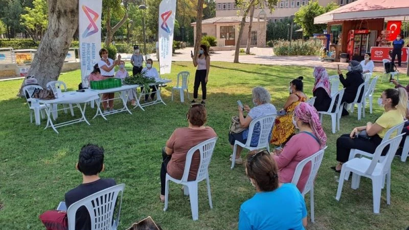 Tarsuslu kadınlar Mersin Büyükşehir Belediyesine zakkum üretecek
