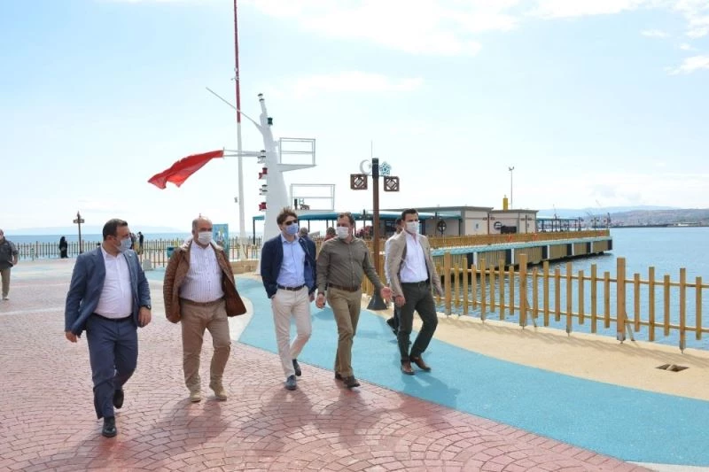 AK Partili Belediye Başkanı, CHP, MHP ve İYİ partili başkanları davet edip projelerini gezdirdi
