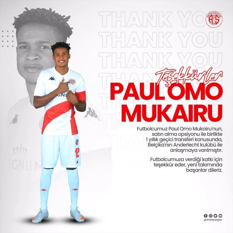 Antalyasporlu Mukairu, Anderlecht