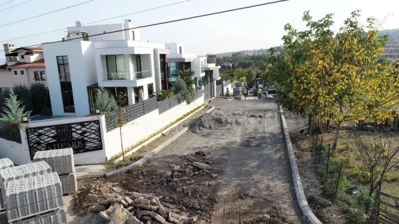 Kılıçarslan mahallesi’ne yeni parke yollar
