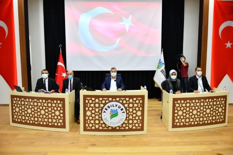 Yeşilyurt Belediye Meclisi, Ekim ayı toplantılarına başladı
