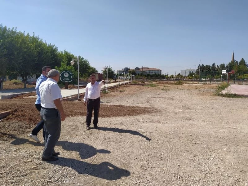 Elbeyli’deki parklar onarılacak
