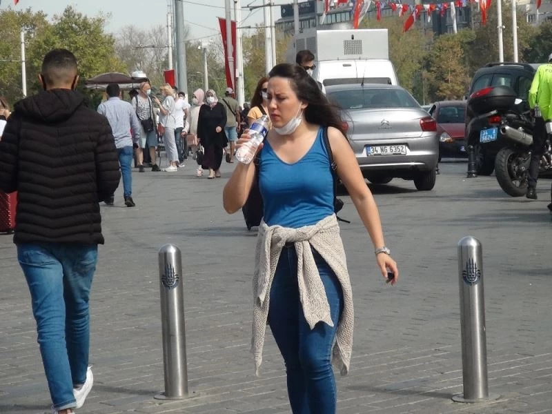 İstanbul’da pastırma sıcakları etkili oluyor
