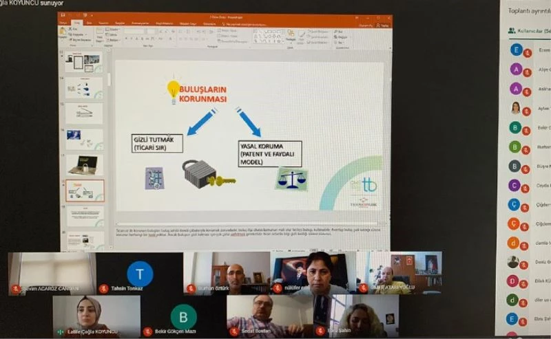 OMÜ TTO’dan Ordu Üniversitesi’ne patent eğitimi
