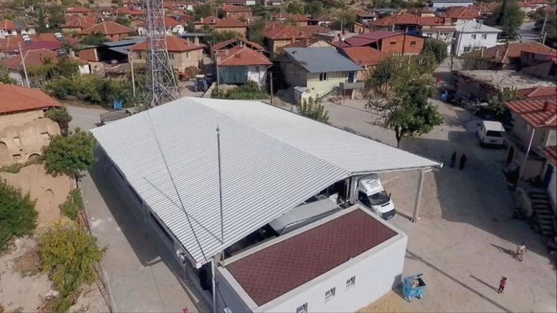 6 ayda 6 mahalleye pazaryeri atağında ilk durak Belenardıç oldu
