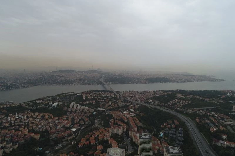 Yağmur bulutlarının gelişi böyle görüntülendi
