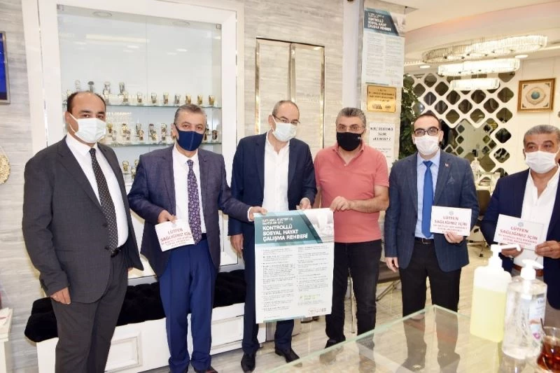 KTO Başkanı Gülsoy’dan Kazancılar Çarşısı’nda denetim
