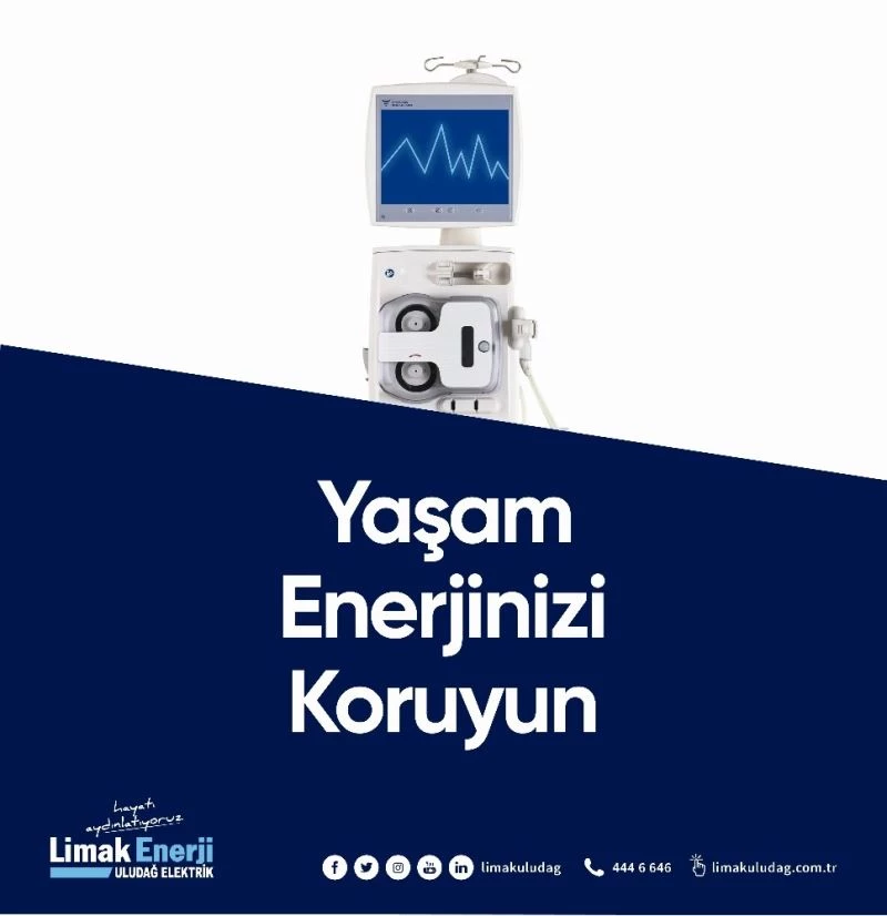 Cihaza bağlı hastaların elektrikleri kesilmeyecek
