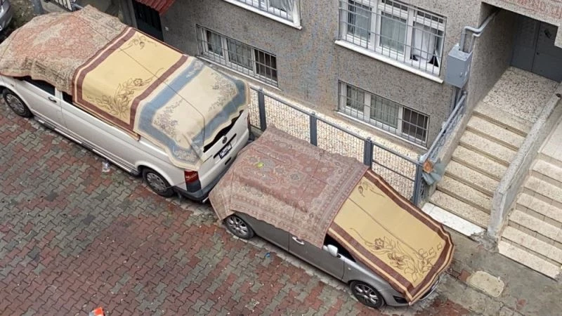 Arabanı yorganına göre park et
