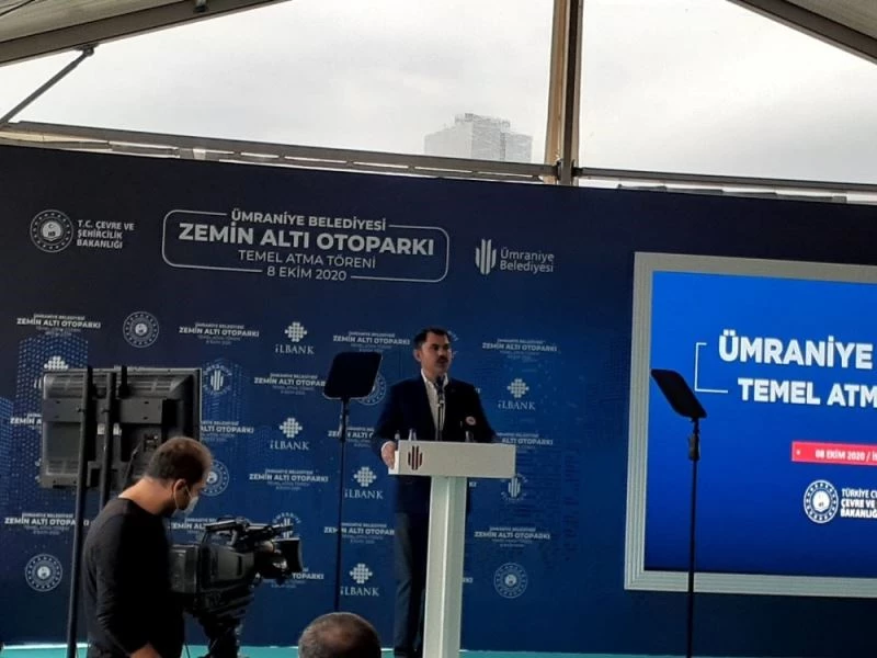 Bakan  Kurum: “İhtiyaç duyulan her yerde yeraltı otoparkları, bölge otoparkları yapacağız”

