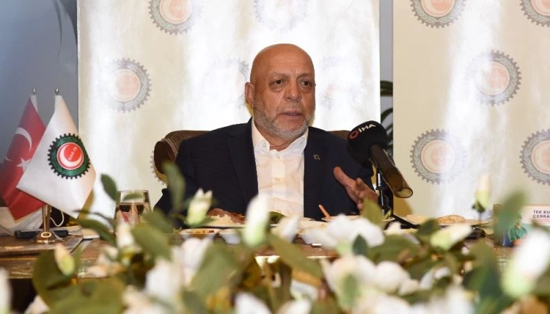 HAK-İŞ Genel Başkanı Arslan: 
