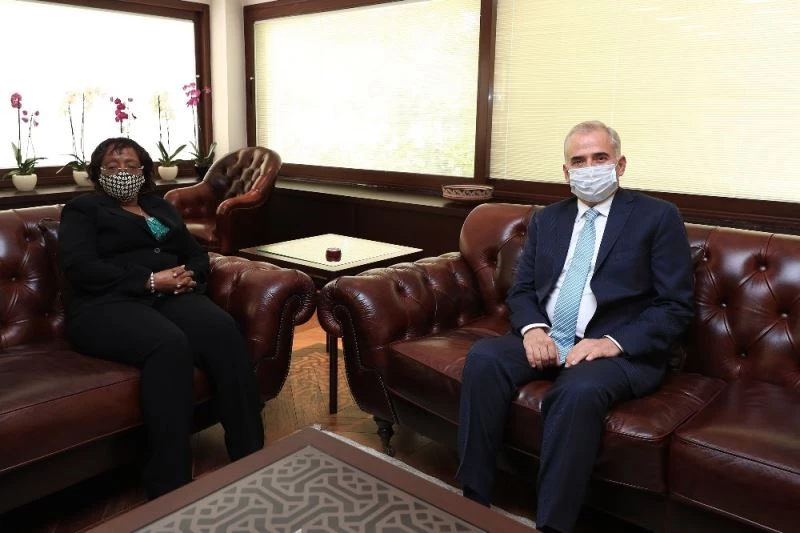 Başkan Zolan, Tanzanya Büyükelçisi ile bir araya geldi
