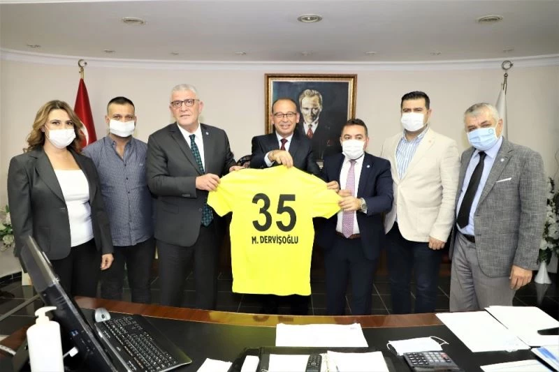 Müsavat Dervişoğlu’ndan Başkan Akın’a ziyaret
