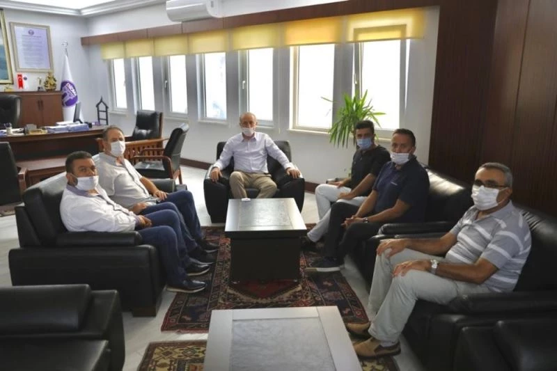 Minibüsçülerden Başkan Atabay’a destek
