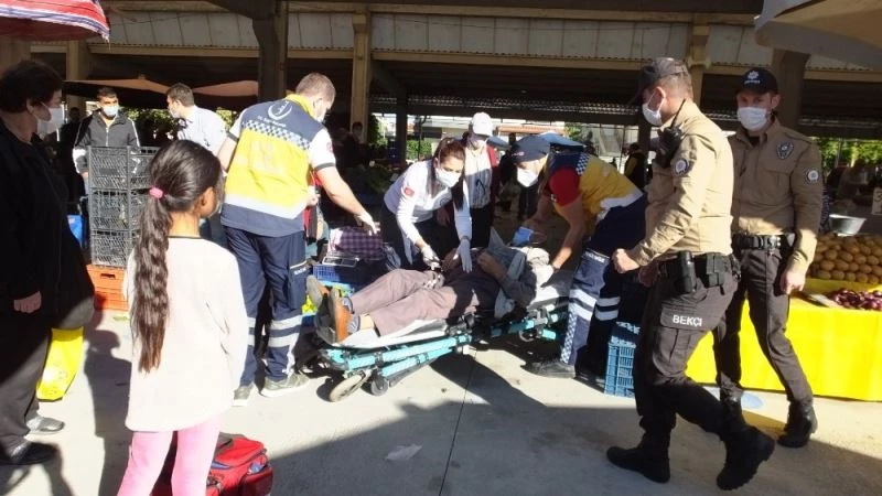 Balıkesir’de yaralanan Mehmet dedeye polis ve bekçiler sahip çıktı
