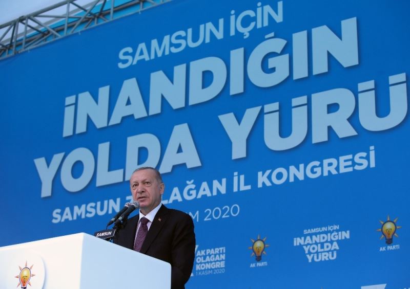 Cumhurbaşkanı Erdoğan: “Samsun’u İç Anadolu ve Akdeniz Bölgesi’ne hızlı trenle bağlayacağız”

