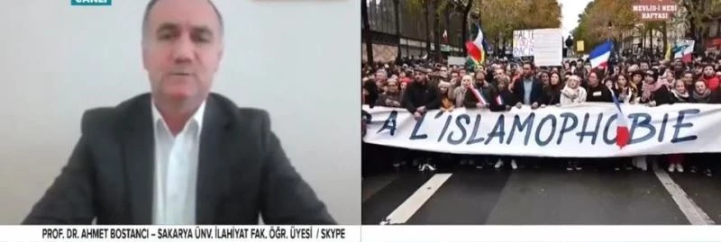 Prof. Dr. Bostancı, islamofobik saldırılara dair açıklamalarda bulundu
