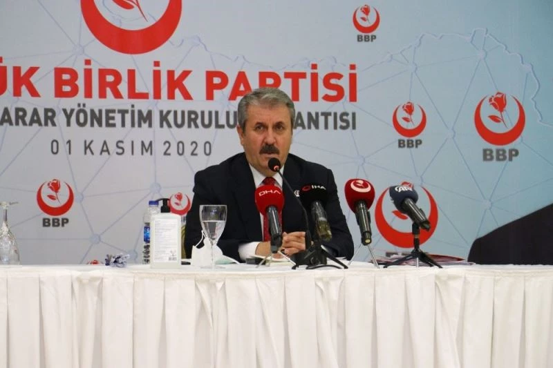 BBP Genel Başkanı Destici: 