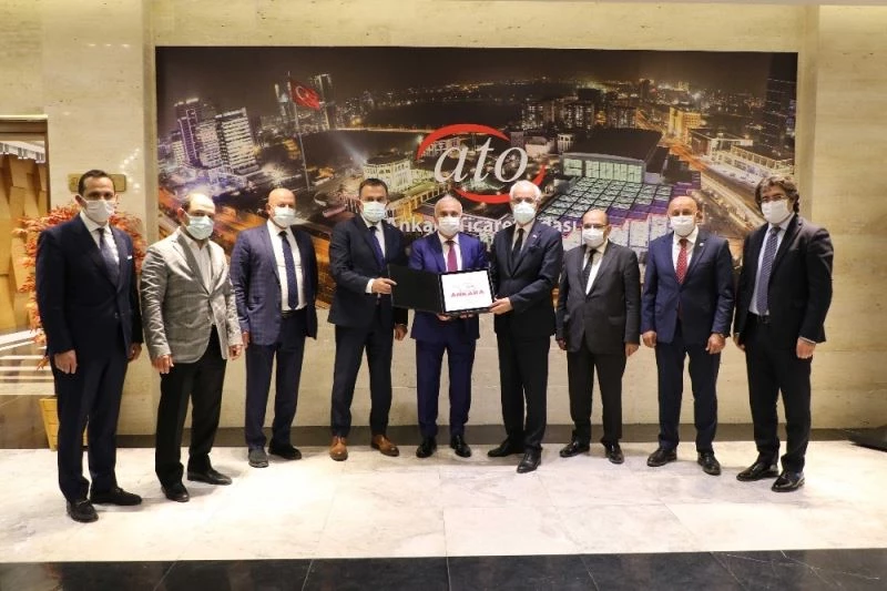 Bankacılık sektörü, ATO’da reel sektörün nabzını tuttu
