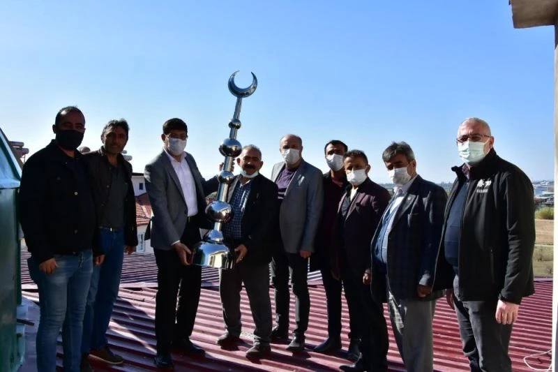 Eğrek Cemevi çalışmalarında sona gelindi
