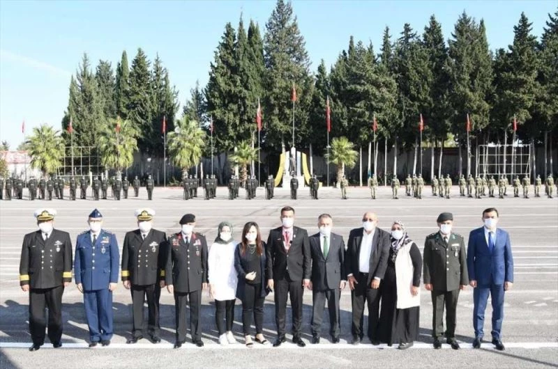 Antalyalı gaziye üstün cesaret ve feragat madalyası verildi