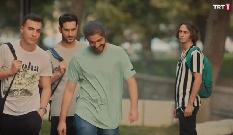 Robin Baz Çaça’nın futbol hayali dizi setinde gerçek oldu
