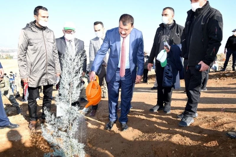 Gürkan’dan yeşillik vurgusu
