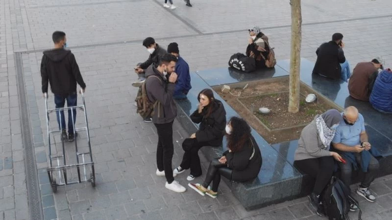 (ÖZEL) Fatih’te termal kameralı drone ile sigara denetimi
