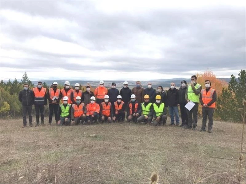 Daire başkanları Kütahya ormanlarını inceledi

