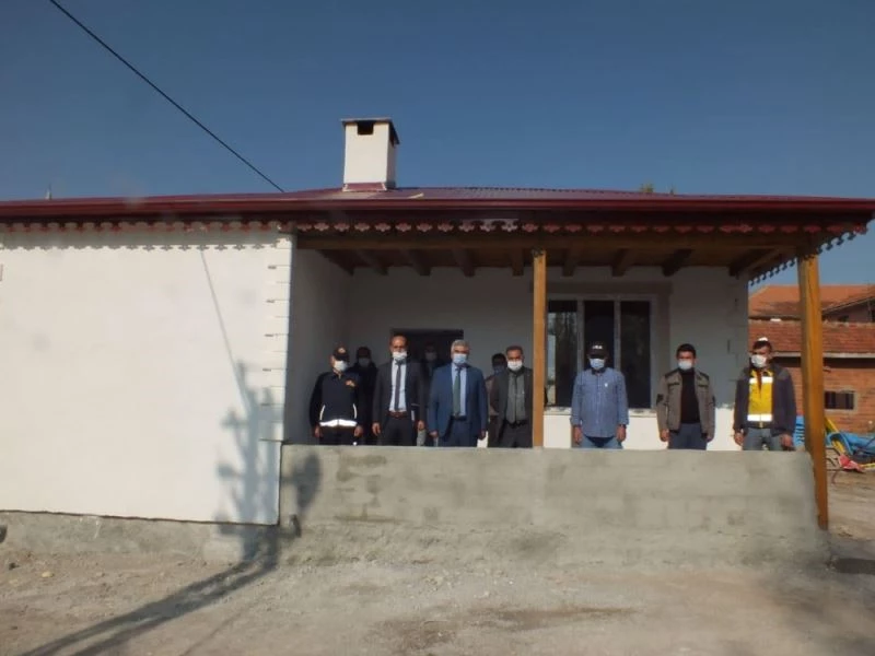 Ulaş’ta belediye işçilerine özel dinlenme noktası
