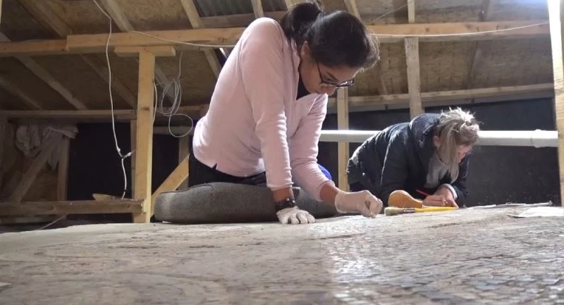 1600 yıllık mozaikler turizme kazandırılacak
